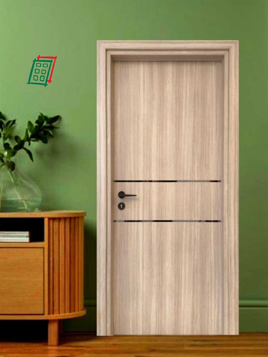 درب اتاق خواب چوبی