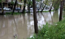 بارش‌ها در آستارا به ۲۲۰ میلی‌متر رسید/ تشدید فعالیت سامانه بارشی