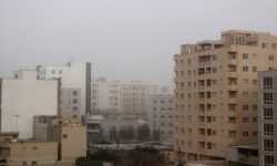 تداوم گرد و خاک در تهران