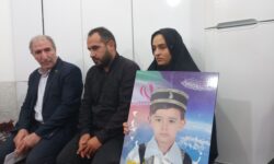 خانواده دو شهید دانش آموز تبریزی خانه دار شدند