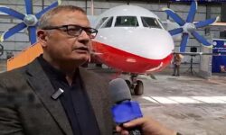 اولین هواپیمای تولید داخل پرواز کرد
