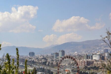 افزایش نسبی دمای تهران تا اوایل هفته آینده