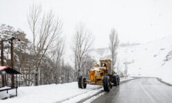 جاده‌های برفی و پُرترافیک امروز اعلام شد