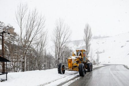 جاده‌های برفی و پُرترافیک امروز اعلام شد