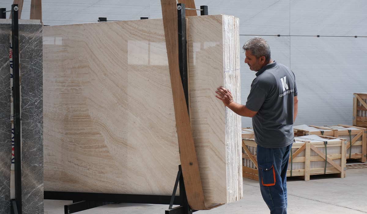 سنگ نما تراورتن سفید