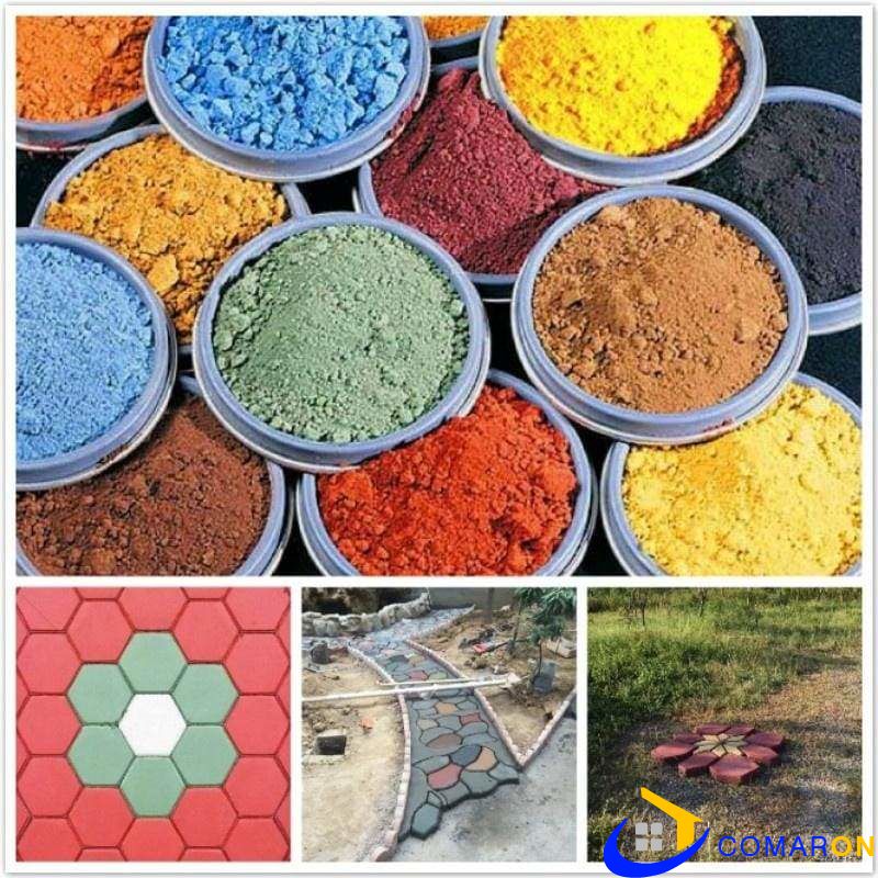 سیمان رنگی در قالب بسته‌بندی صنعتی