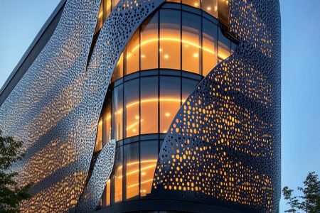 طراحی نمای مدرن ساختمان