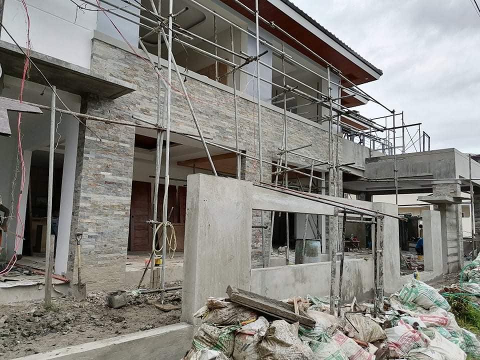 نمونه عایق‌بندی حرارتی در دیوارهای ویلا برای صرفه‌جویی در انرژی