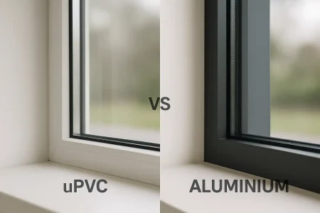 تفاوت پنجره آلومینیومی و UPVC