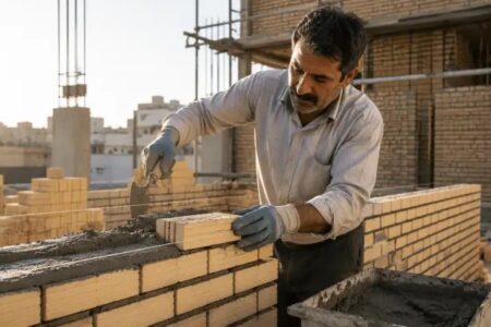 مراحل ساخت‌وساز از صفر تا سقف: راهنمای کامل بنایی، گچ کاری و پرداخت نهایی